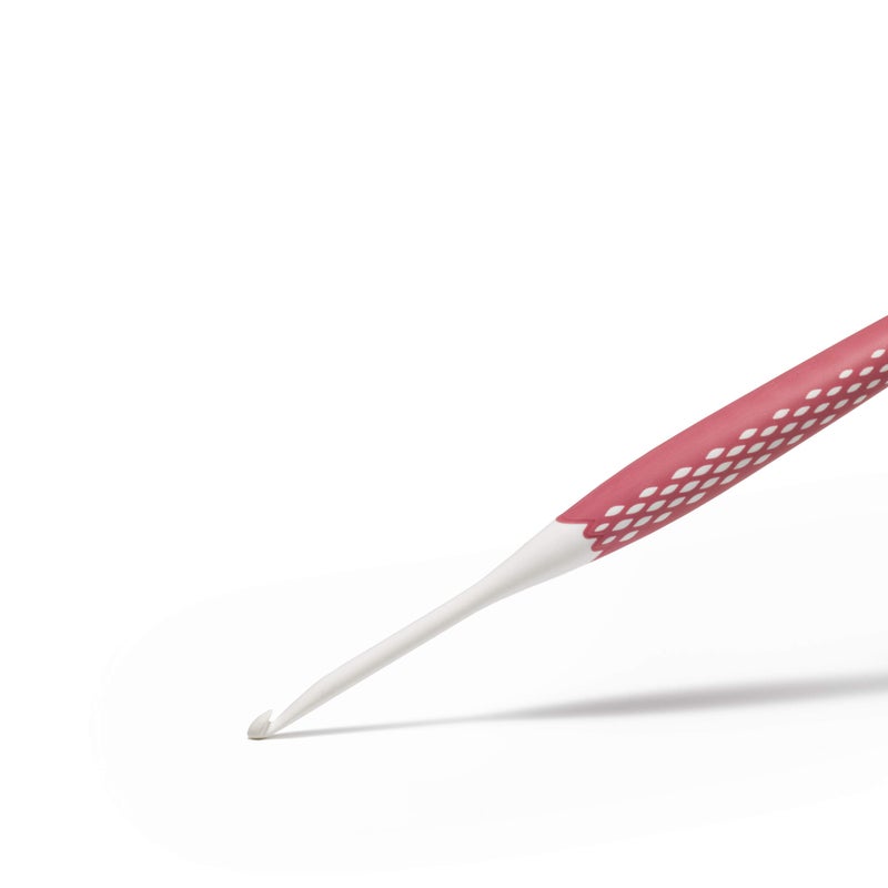 Prym Crochet Hook G, Size G6/4mm, Rubber handle - Image 3